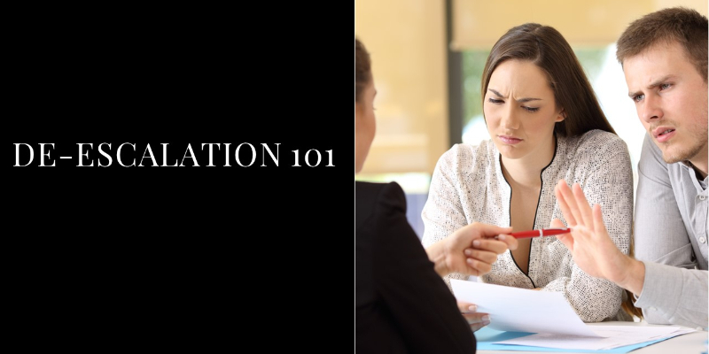 Featured image for “New Course: De-escalation 101”