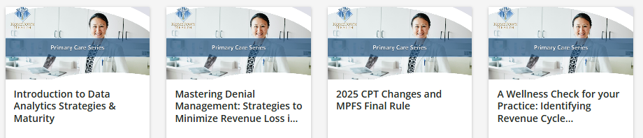 Featured image for “4 New Primary Care Clinic Courses”